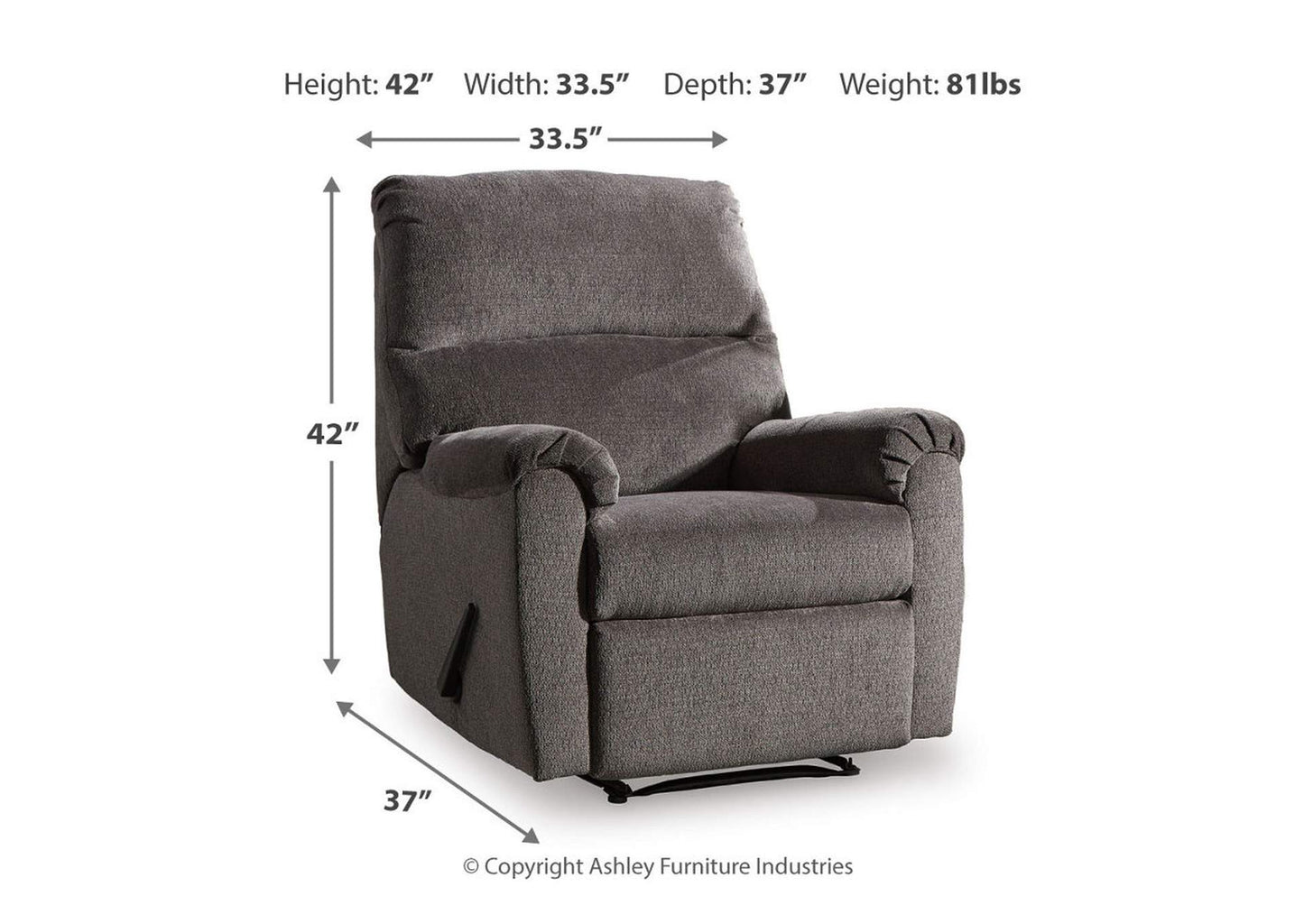 Bergere manual Nerviano "pared cero" gray