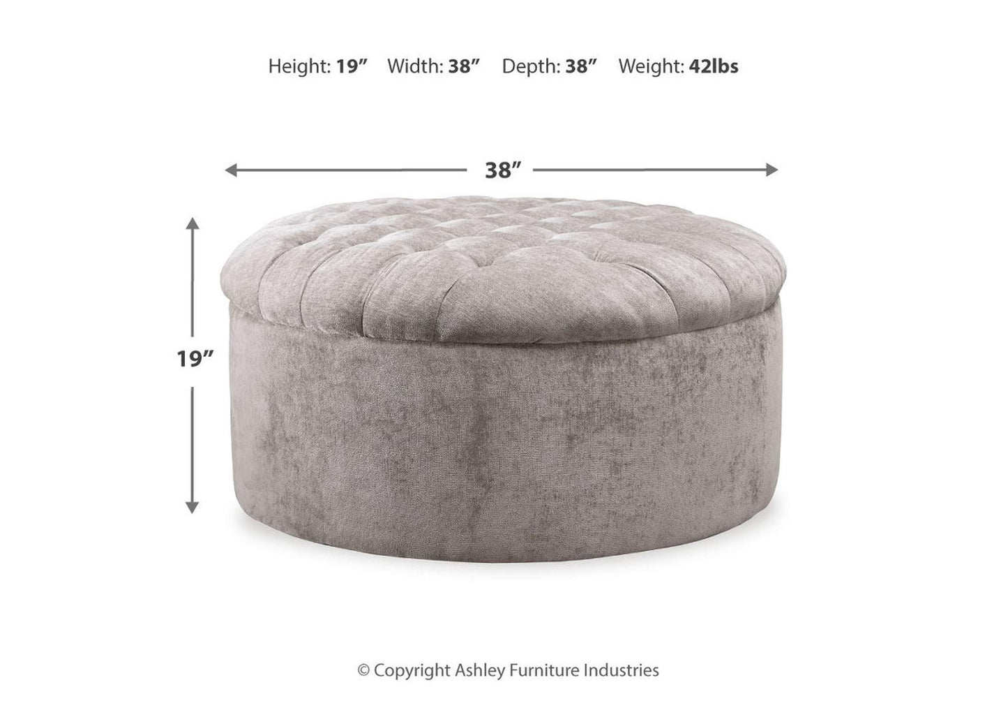 Ottoman oversized Carnaby