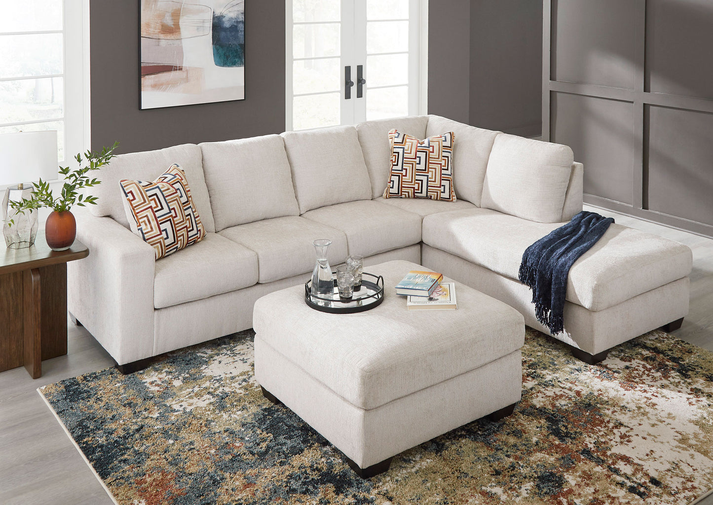 Seccional chaise Aviemore 2 piezas