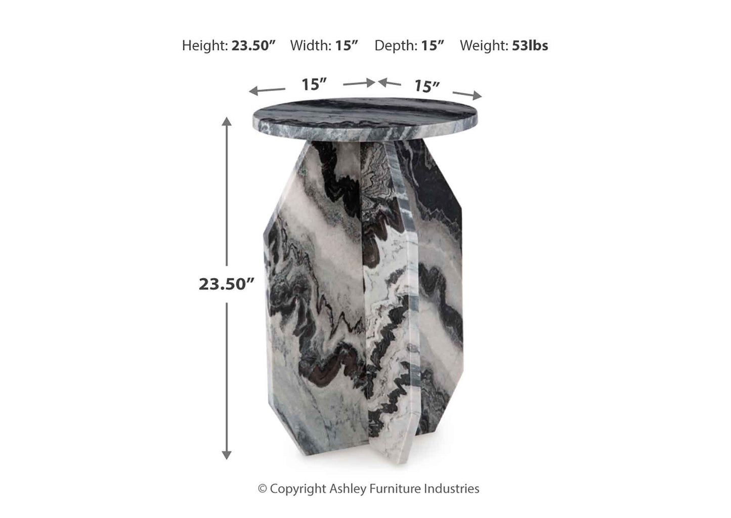 Mesa decorativa Wrenlane