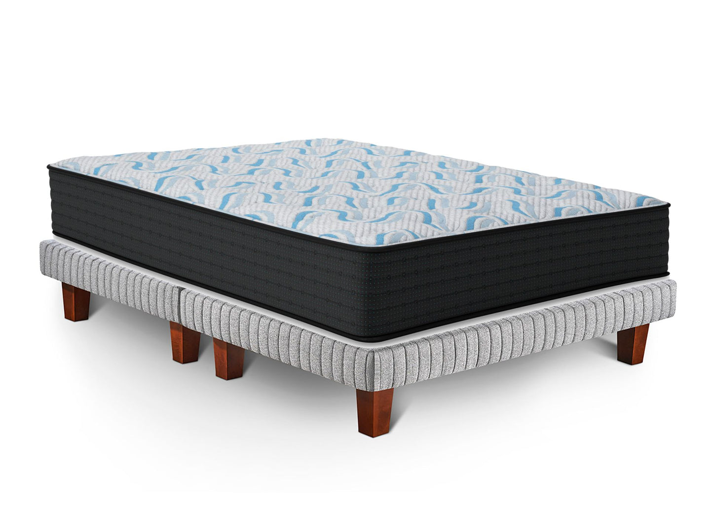 Pack Cama 2 plazas Escandinava Elite Springs Firm