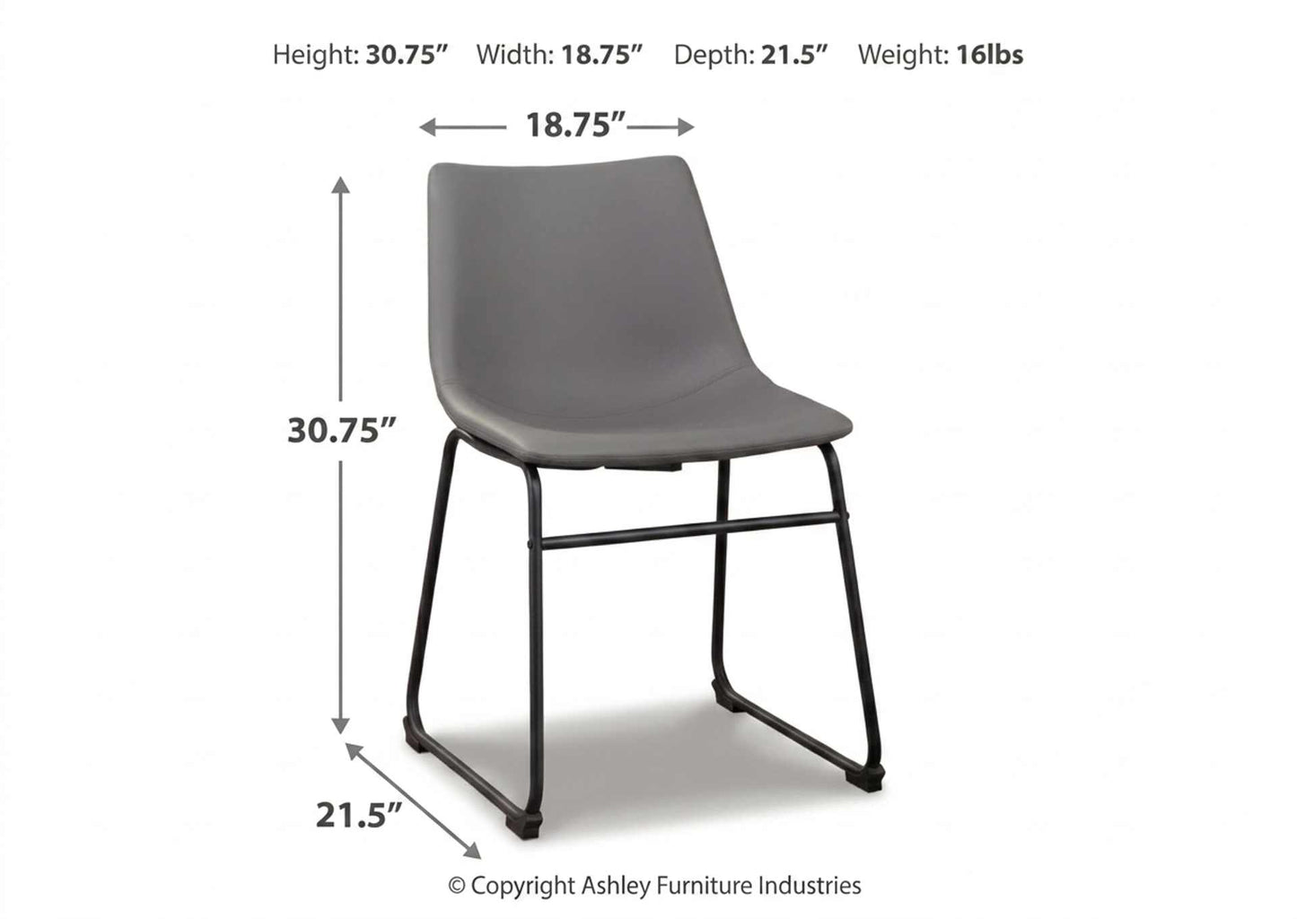 Silla comedor Centiar gray