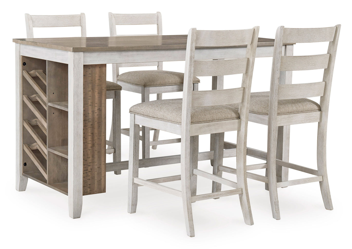 Juego comedor alto sillas Skempton (5 piezas)