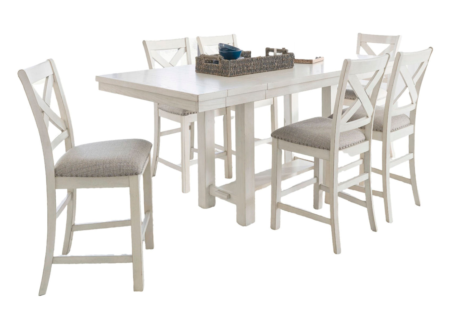 Juego comedor alto Robbinsdale (7 piezas)