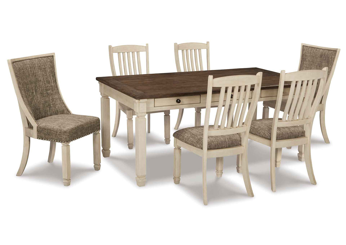 Juego comedor Bolanburg sitiales (7 piezas)