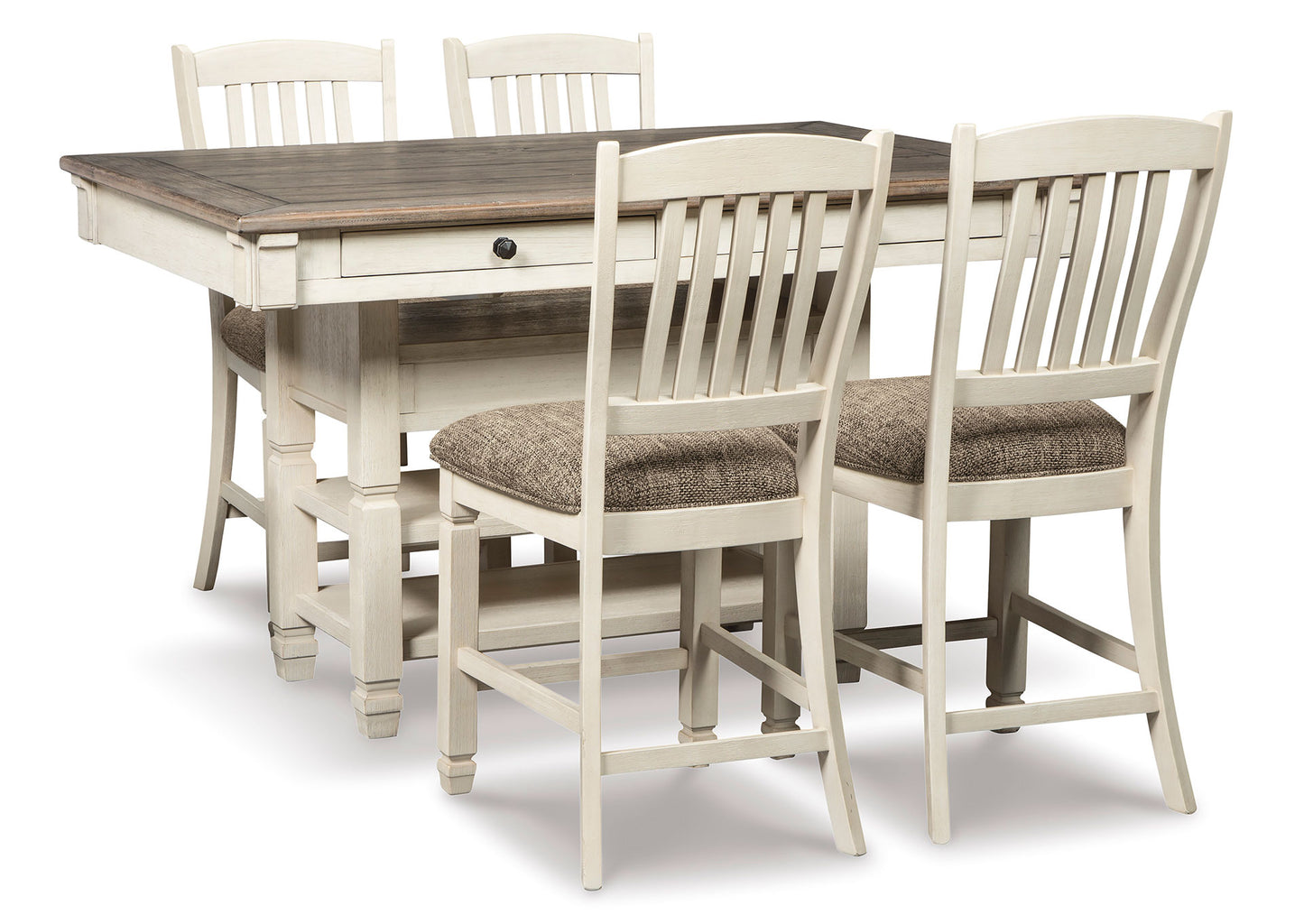 Juego comedor alto Bolanburg (5 piezas)