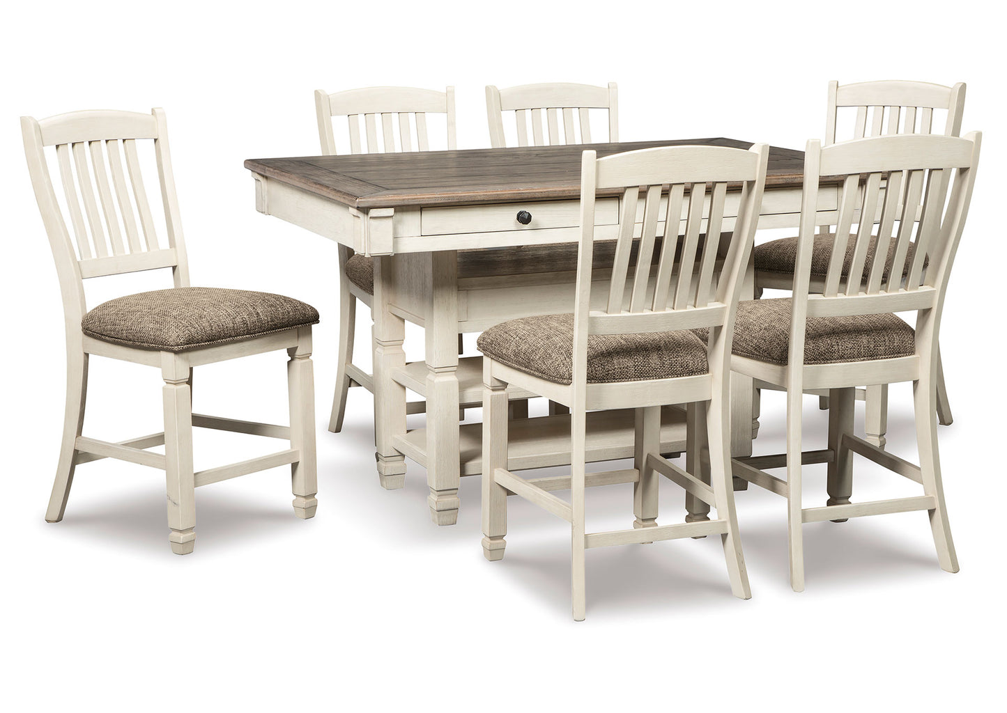 Juego comedor alto Bolanburg (7 piezas)