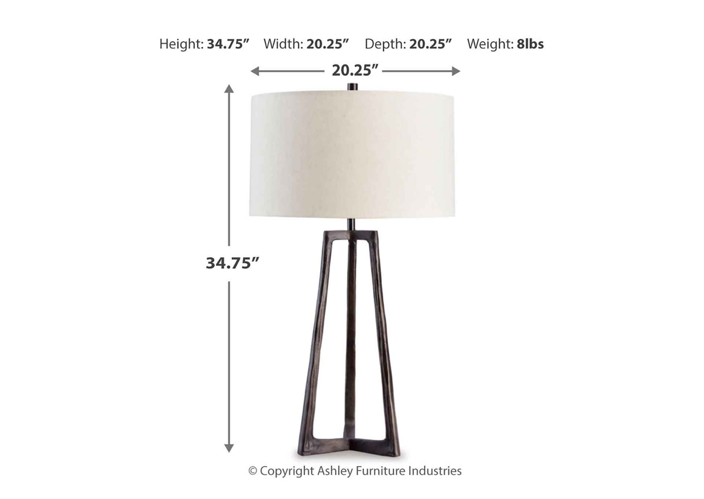 Lámpara de mesa Wynlett