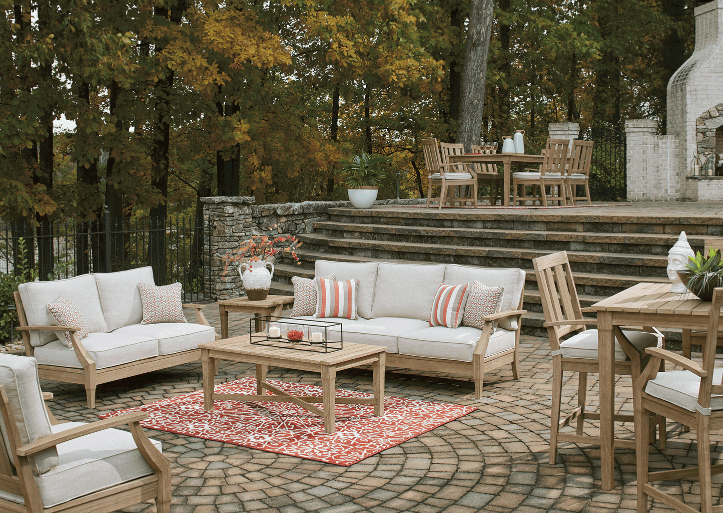 Sofá 3 cuerpos terraza Clare View