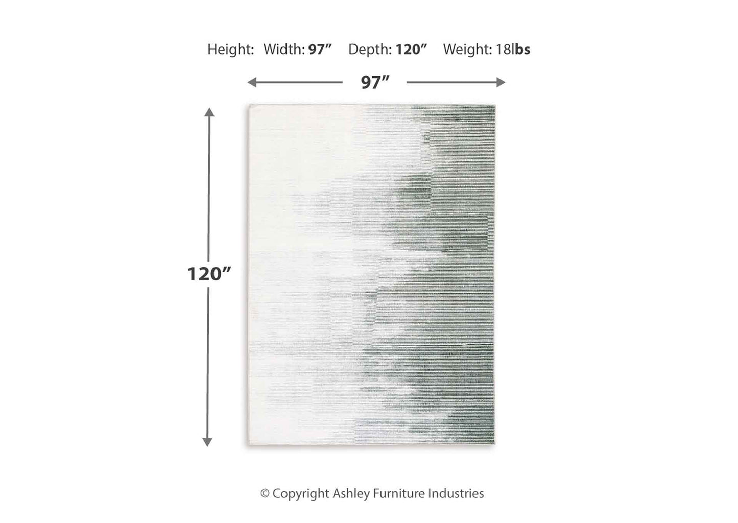 Alfombra Milset 240x300 cm