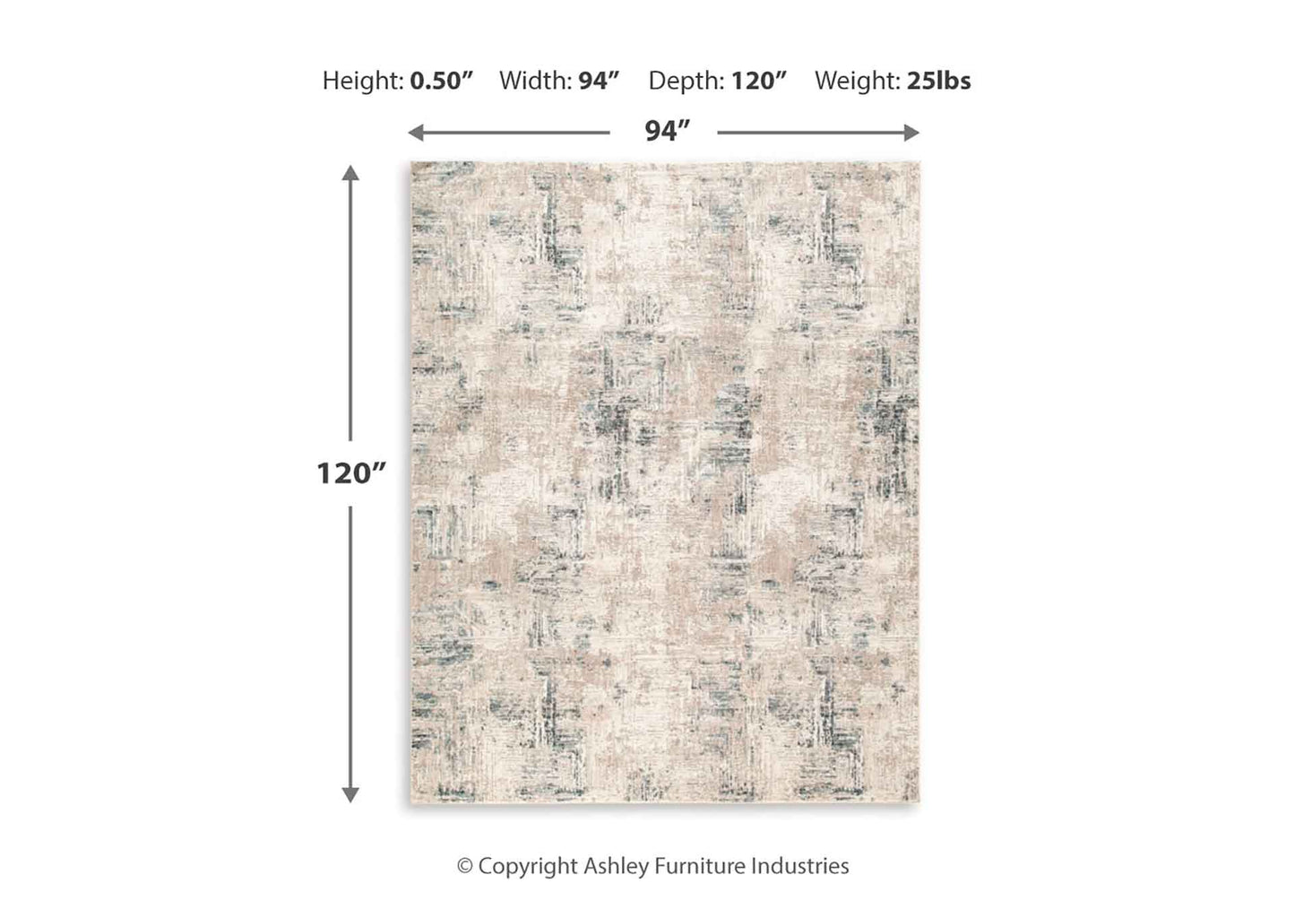 Alfombra Gentor 240x300 cm