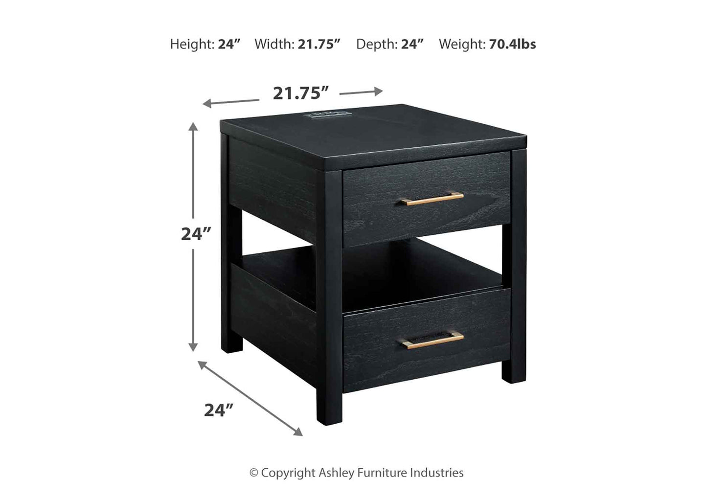 Mesa lateral Winbardi