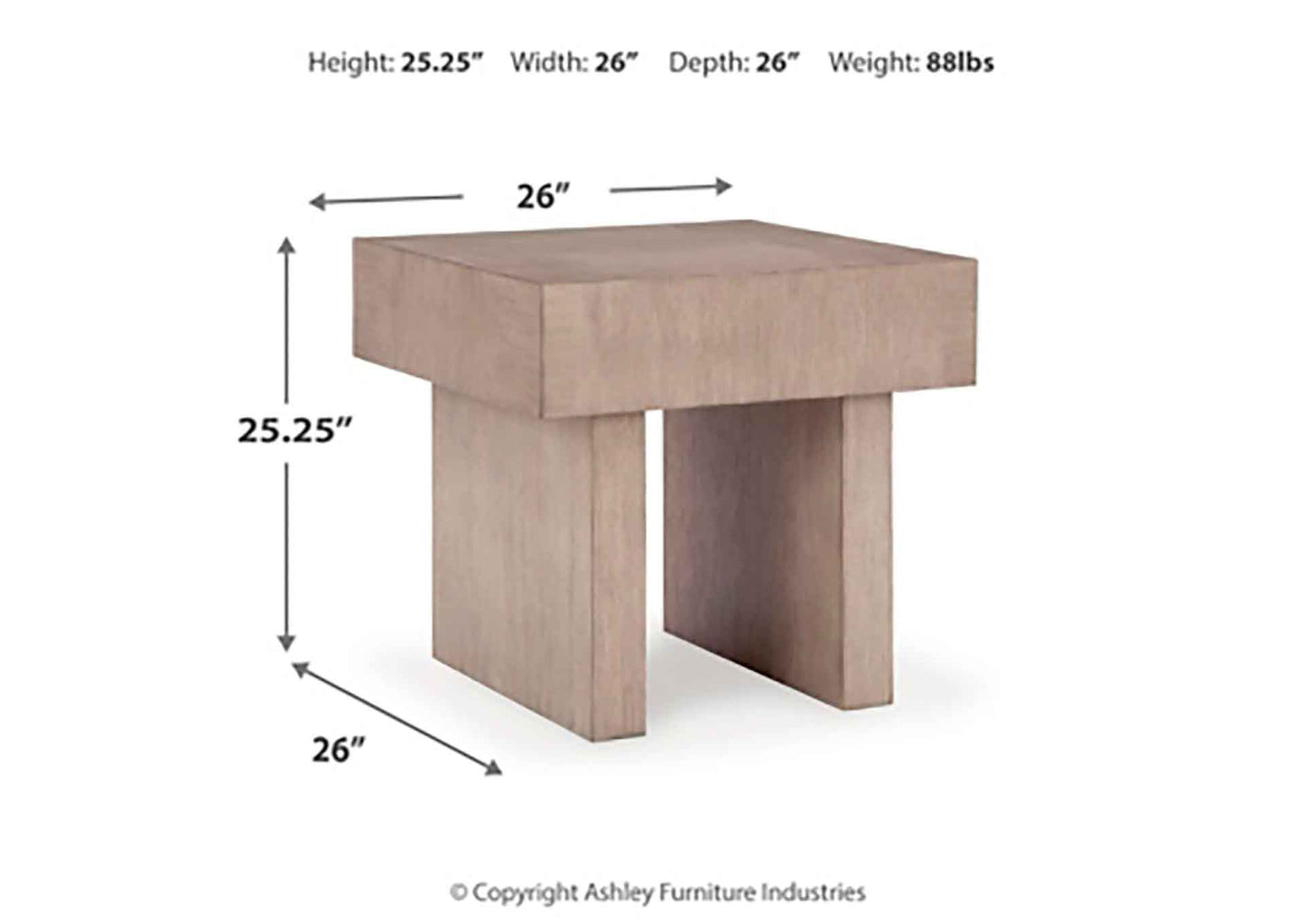 Mesa lateral Jorlaina