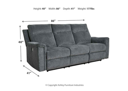 Sofá reclinable eléctrico 3 cuerpos Barnsana