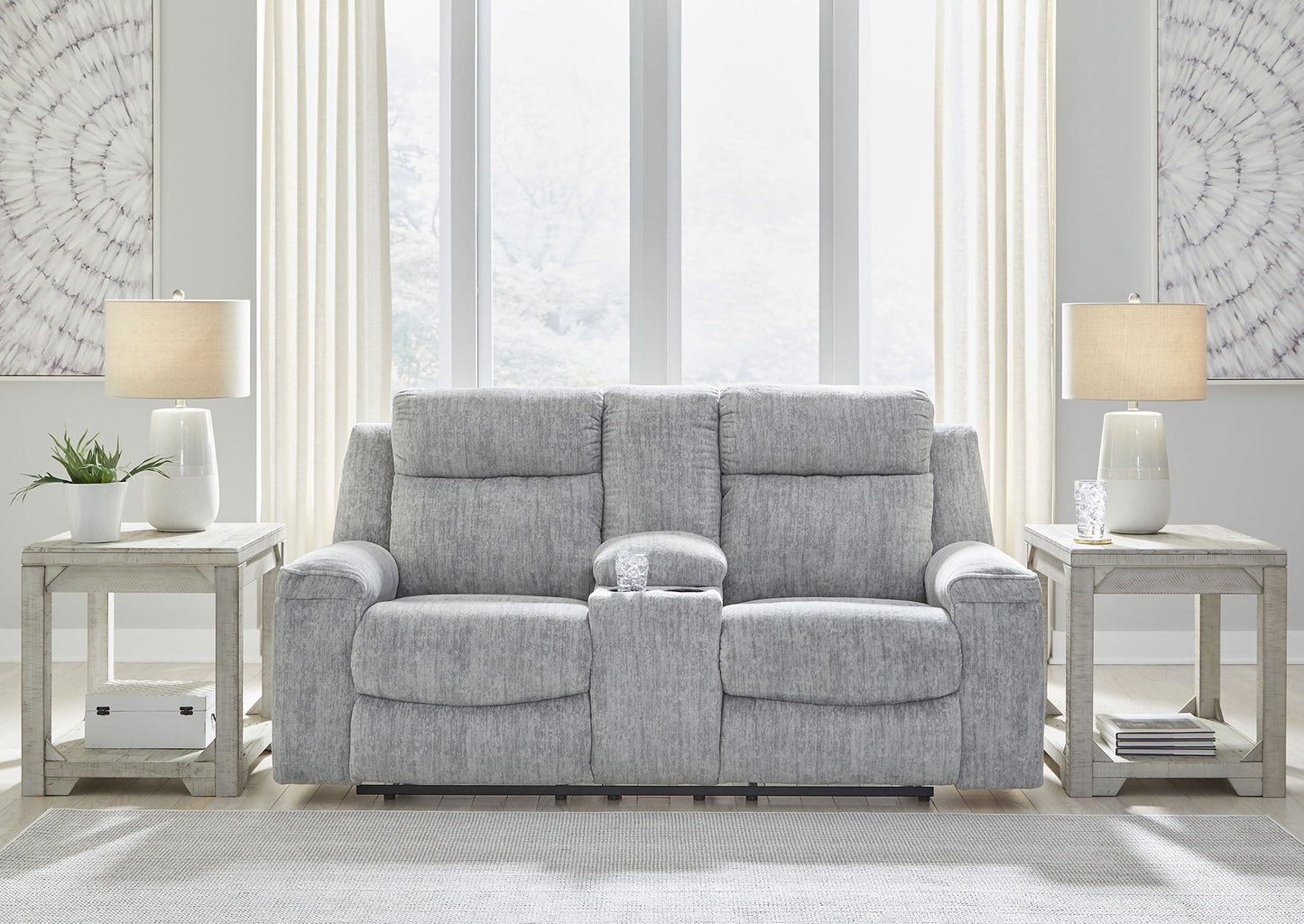 Sofá reclinable manual 2 cuerpos Buntington