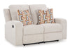 Sofá reclinable manual 2 cuerpos Danum