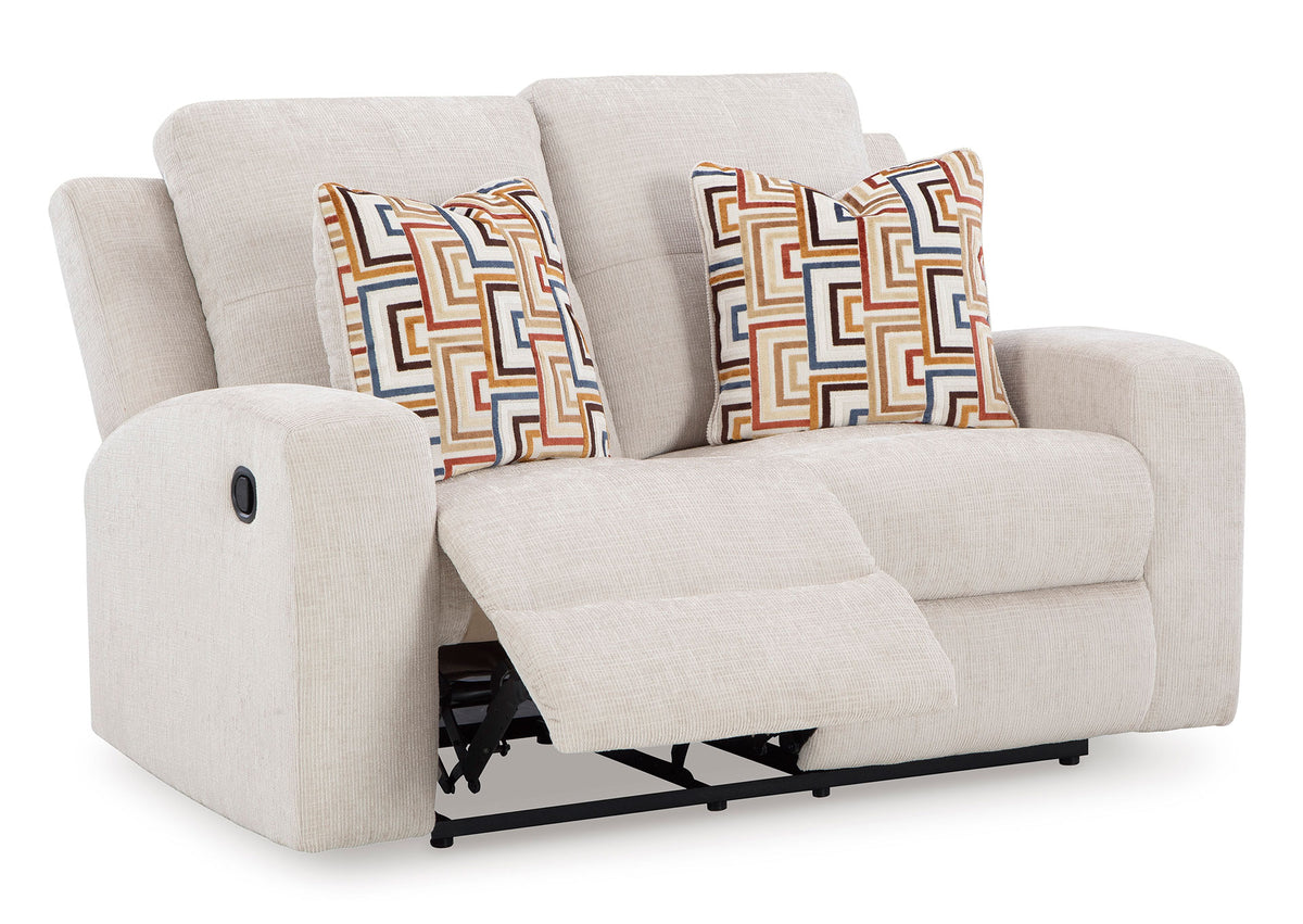 Sofá reclinable manual 2 cuerpos Danum