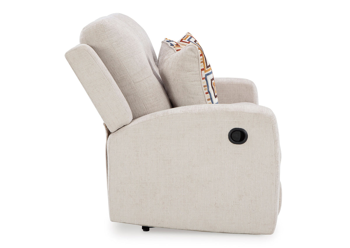 Sofá reclinable manual 2 cuerpos Danum