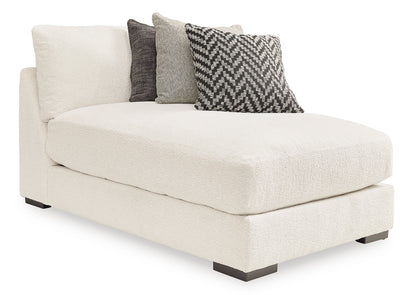 Seccional modular chaise derecho Elissa Court 3 piezas