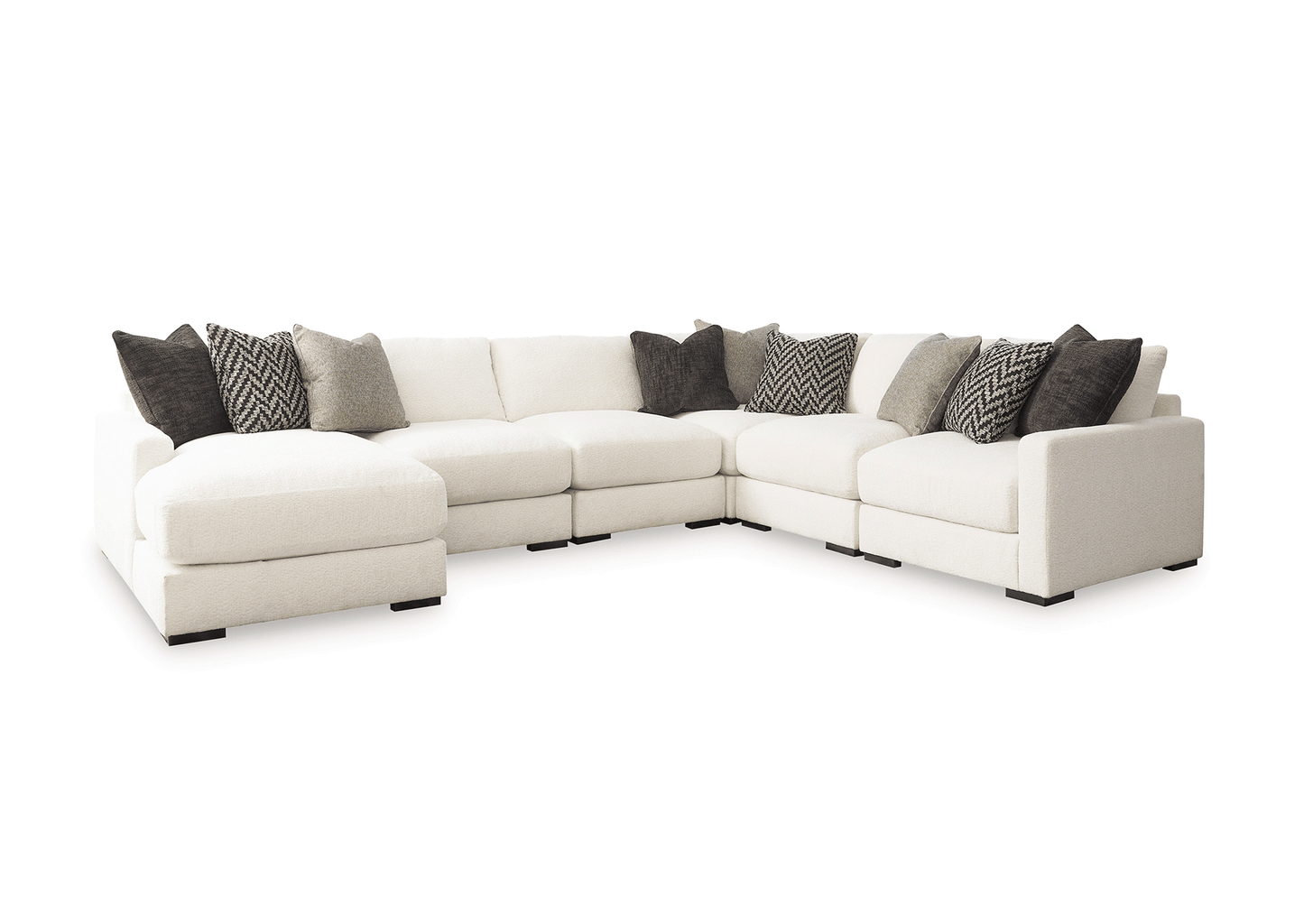 Seccional modular Elissa Court 6 piezas