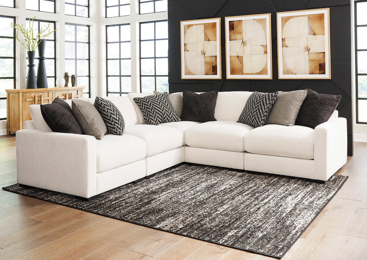 Seccional modular Elissa Court 5 piezas