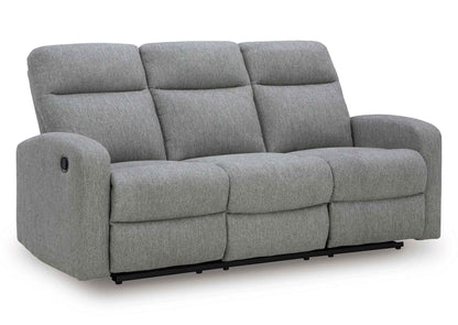 Sofá reclinable manual 3 cuerpos Moreau
