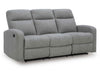 Sofá reclinable 3 cuerpos Moreau