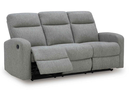 Sofá reclinable manual 3 cuerpos Moreau
