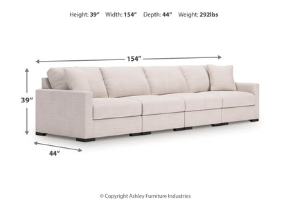 Seccional modular Omaha 4 piezas