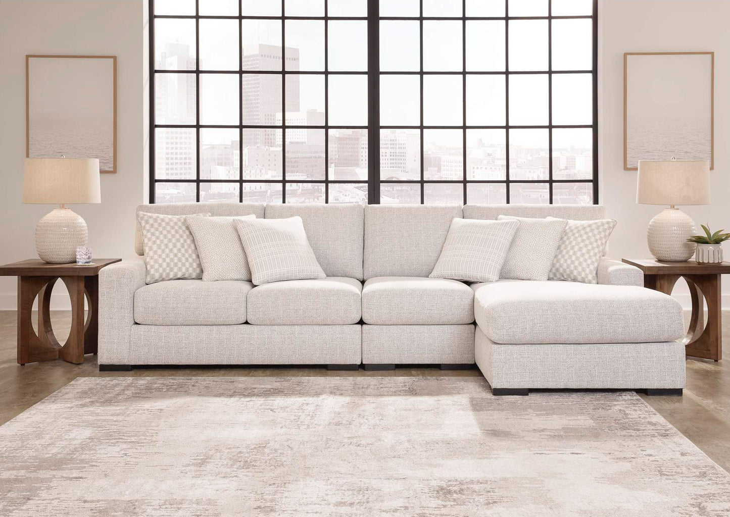 Seccional chaise Larce 3 piezas