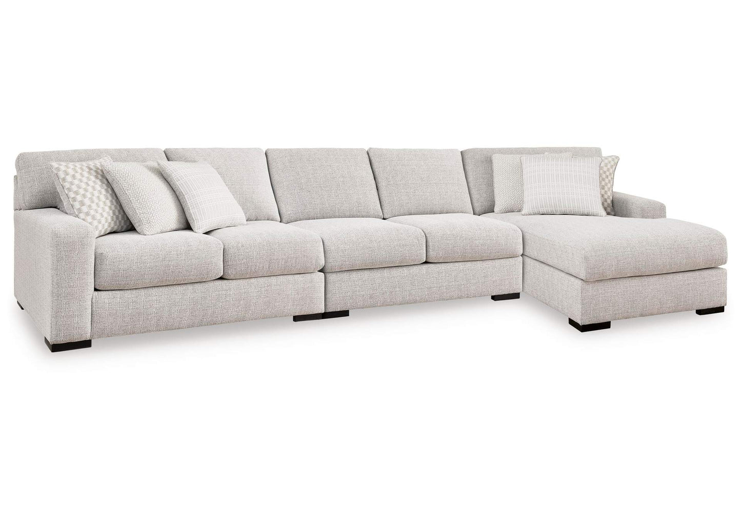 Seccional chaise Larce 3 piezas beige