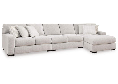 Seccional chaise Larce 3 piezas beige
