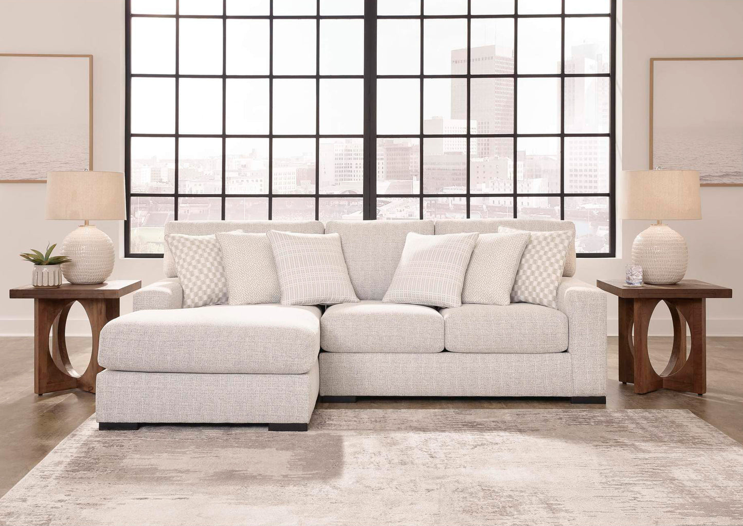 Seccional chaise Larce 2 piezas