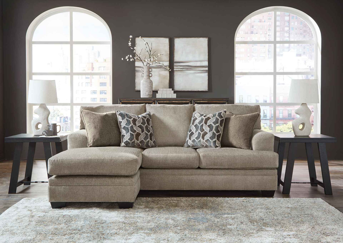 Seccional chaise Stonemeade