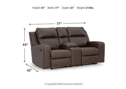 Sofá reclinable manual 2 cuerpos Lavenhorne