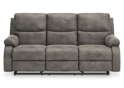 Sofá reclinable manual 3 cuerpos Scranto concrete