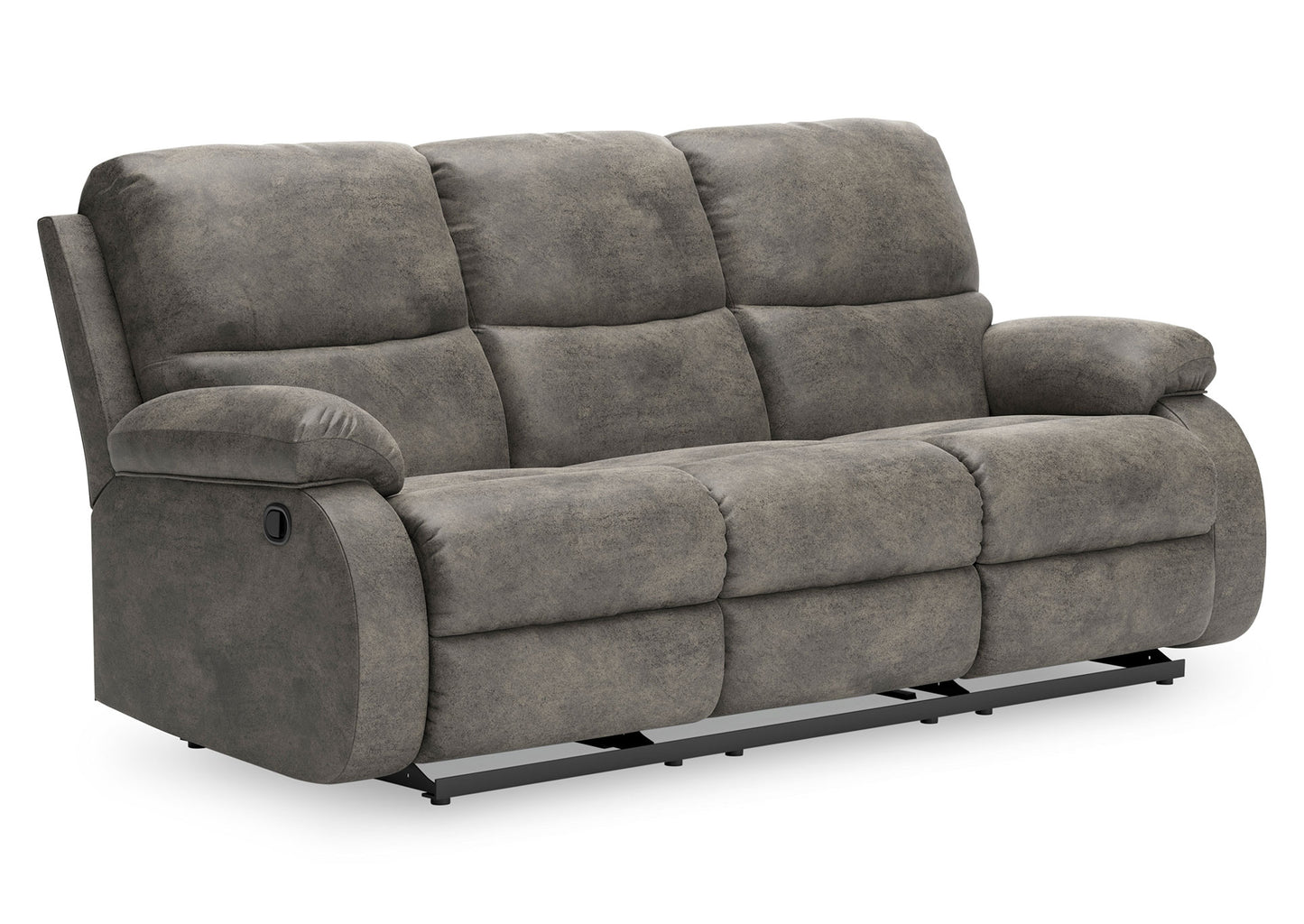 Sofá reclinable manual 3 cuerpos Scranto concrete