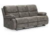 Sofá reclinable 3 cuerpos Scranto concrete