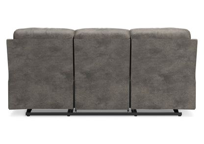 Sofá reclinable manual 3 cuerpos Scranto concrete