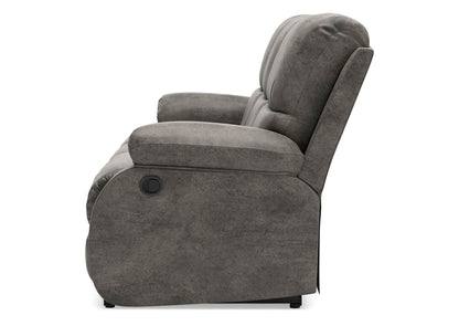 Sofá reclinable manual 3 cuerpos Scranto concrete