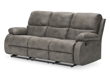 Sofá reclinable manual 3 cuerpos Scranto concrete
