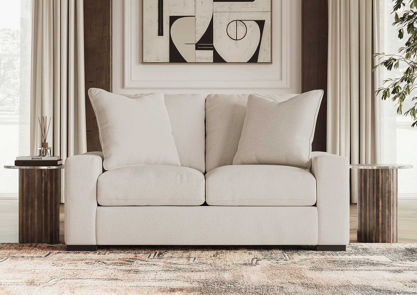 Sofa 2 cuerpos Calden Oyster