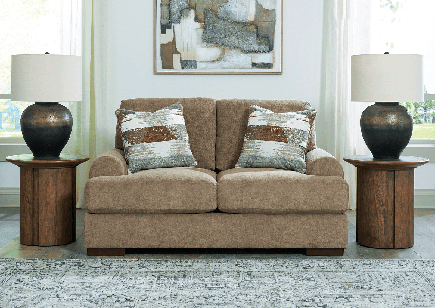 Sofa 2 cuerpos Nolenburg Pecan