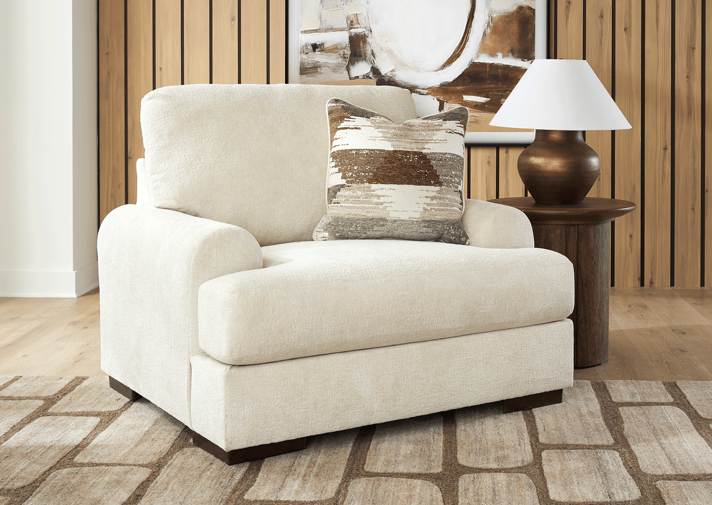 Sofá 1 cuerpo oversized Nolenburg Sand