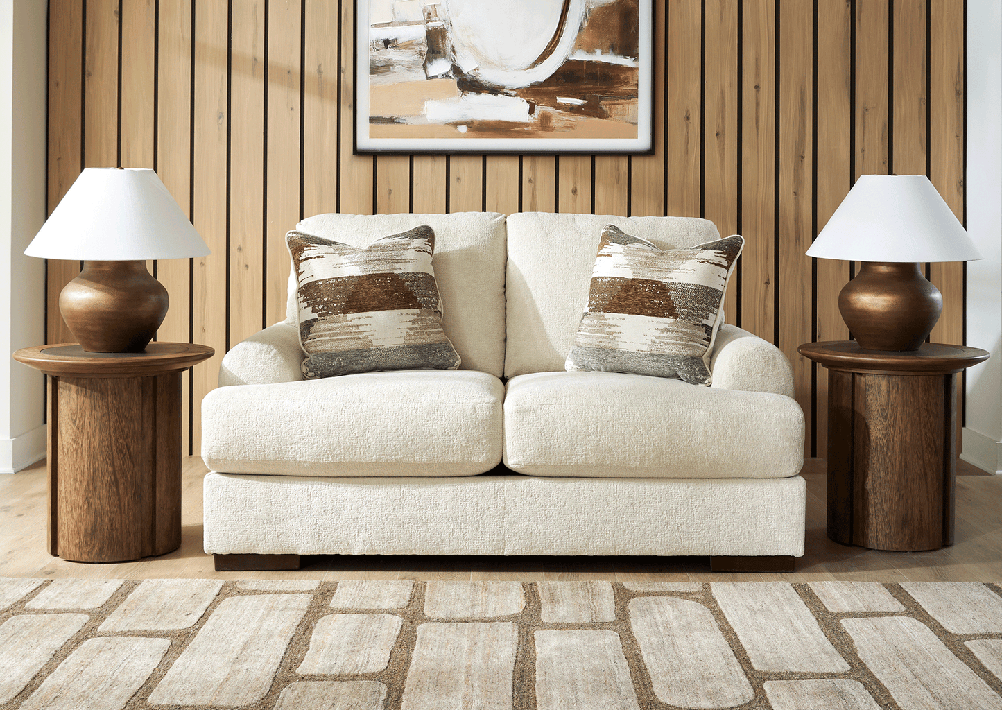 Sofa 2 cuerpos Nolenburg Sand