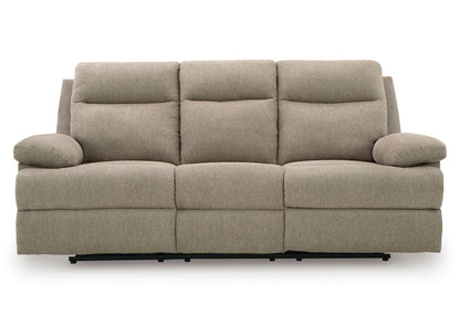 Sofá reclinable manual 3 cuerpos Tarrant