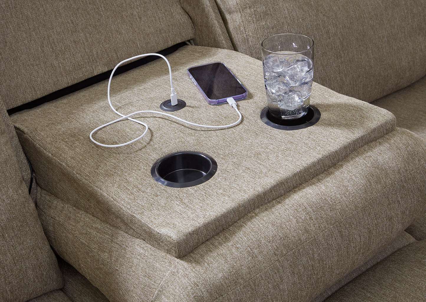 Sofá reclinable manual 3 cuerpos Tarrant