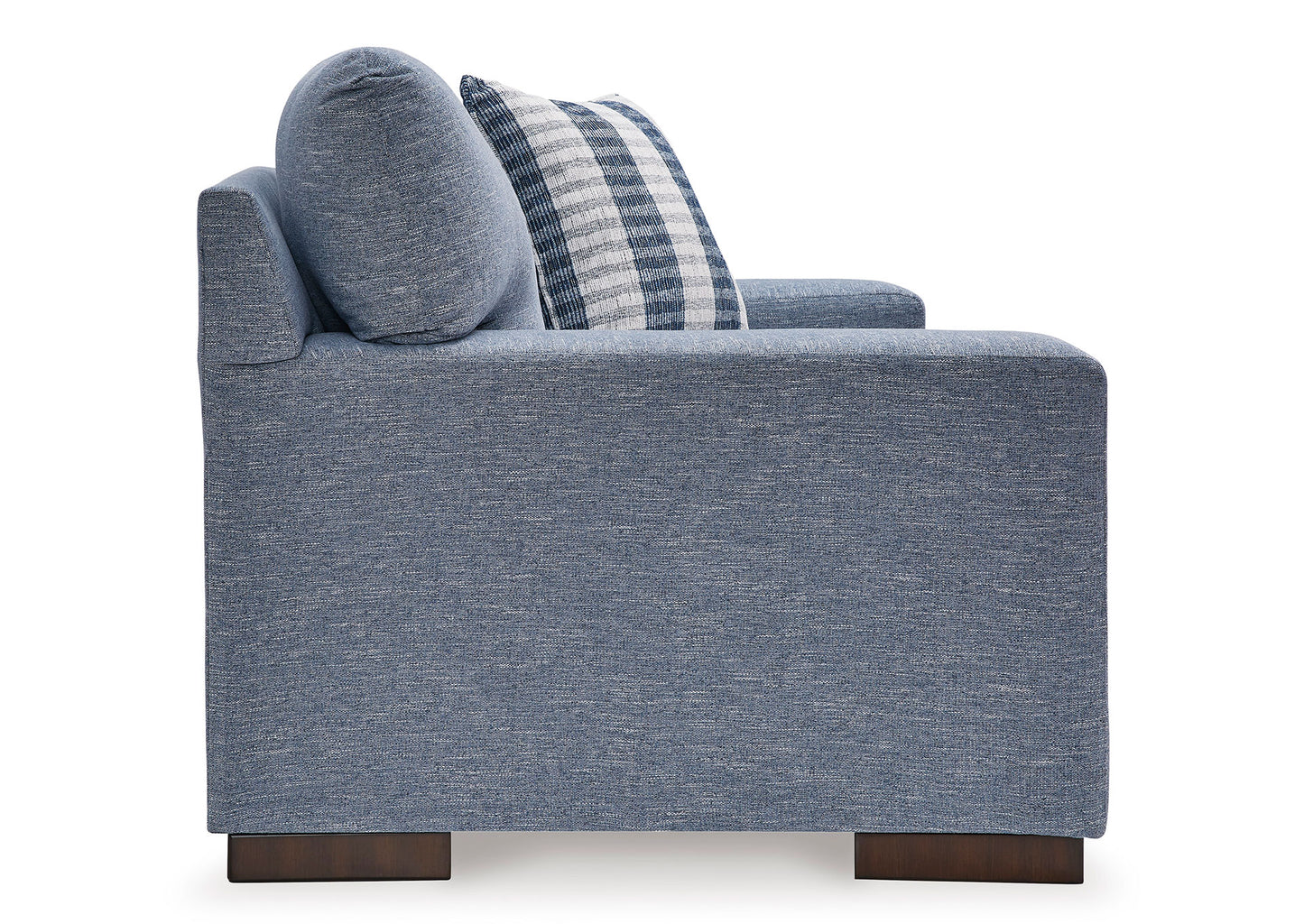 Sofá 1 cuerpo Nuvella denim lavable
