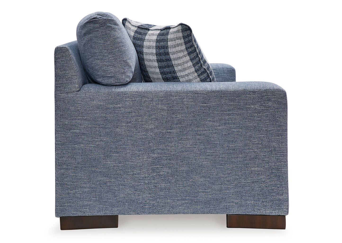 Sofá 2 cuerpos Nuvella denim lavable