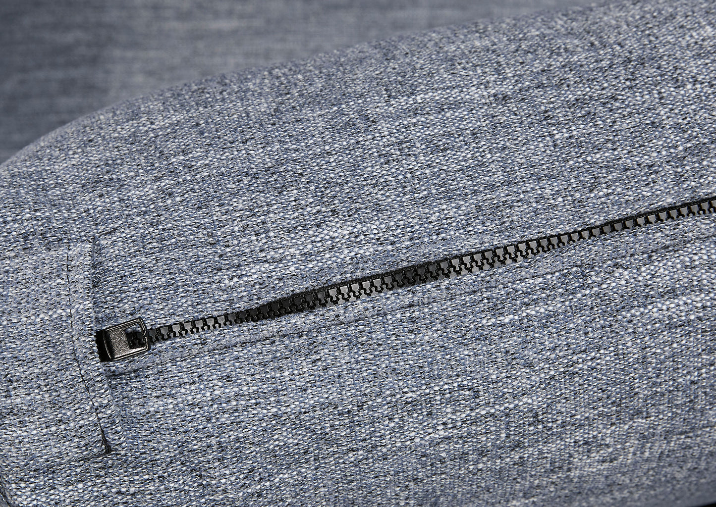 Sofá 2 cuerpos Nuvella denim lavable